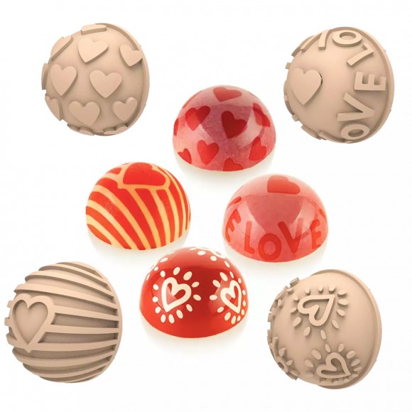 Комплект щампи Свети Валентин  "Choco Stamp C"